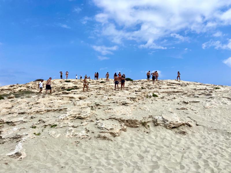 Plage Ses Illetes Parc naturel des Salines