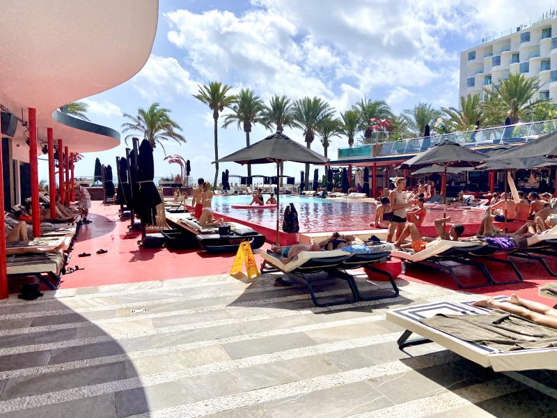 Piscine de l’Ushuaia Beach Ibiza Club