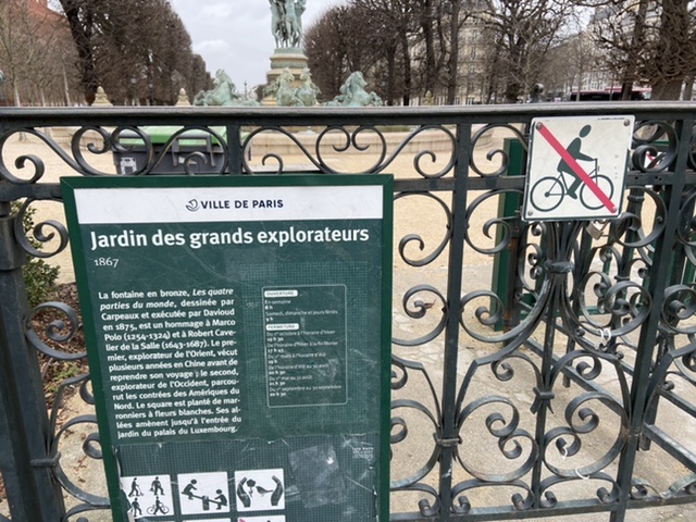 Jardin des Grands explorateurs