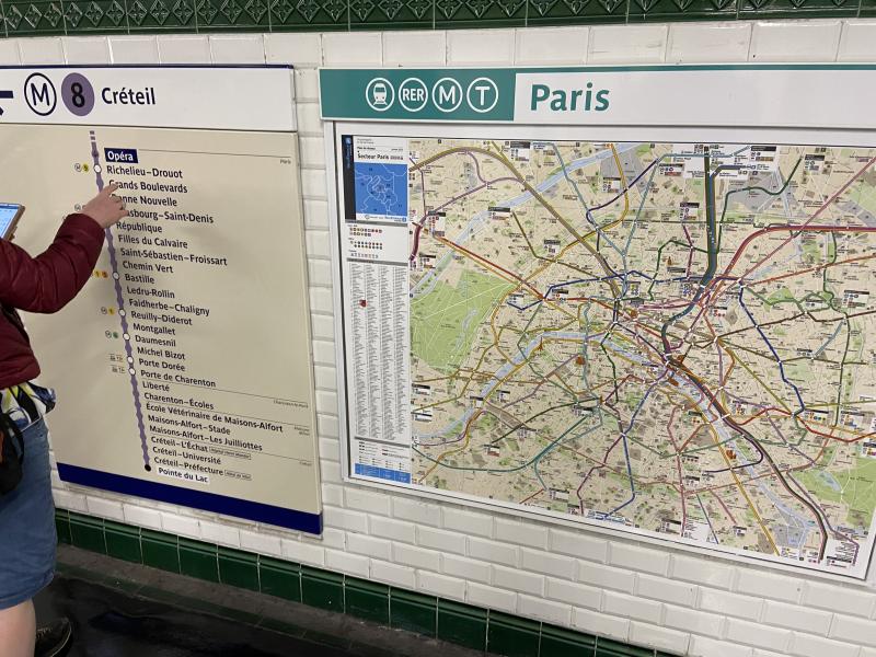 Métro parisien