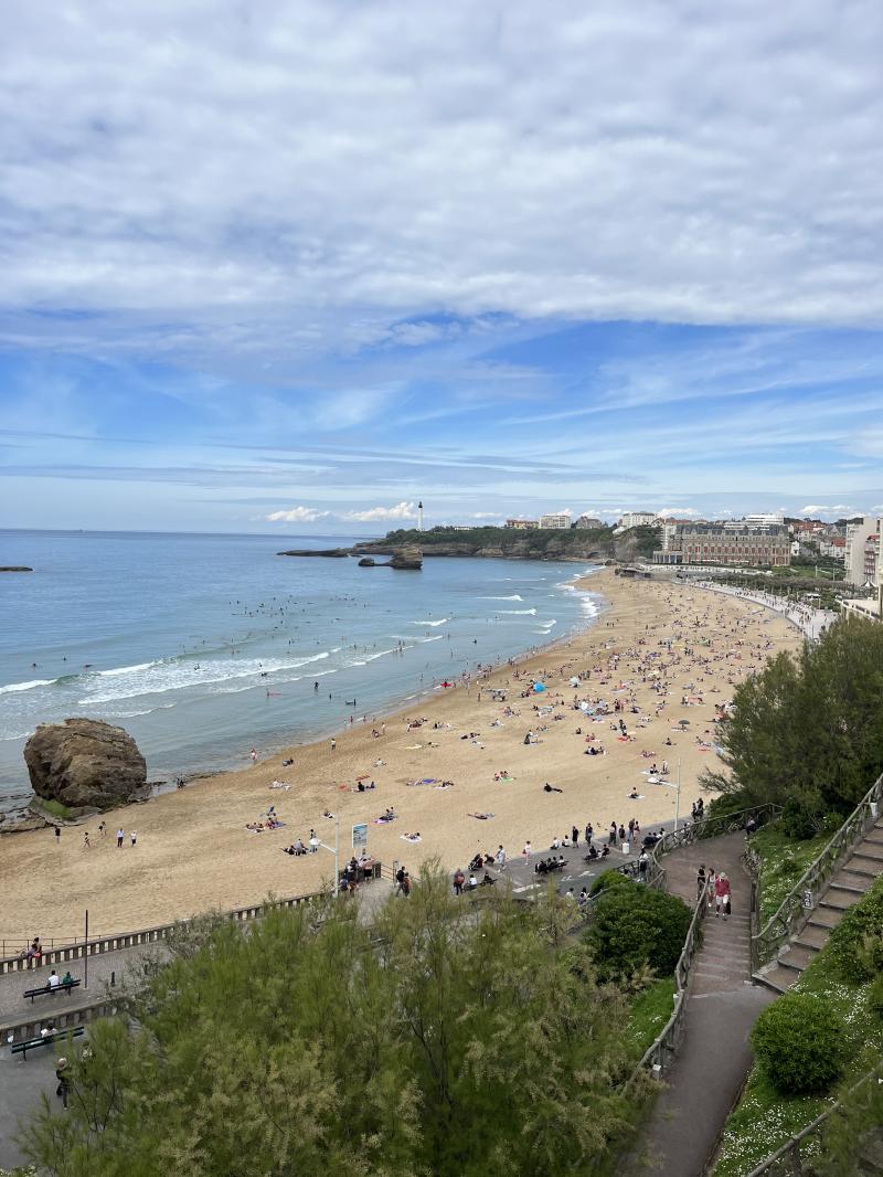 C’est déjà l’été à Biarritz 