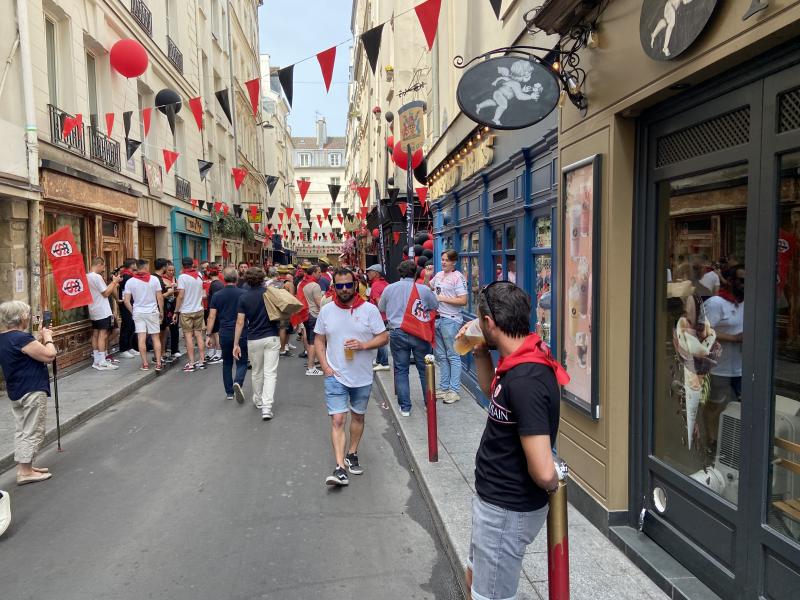 La bière coule déjà à flot rue Princesse