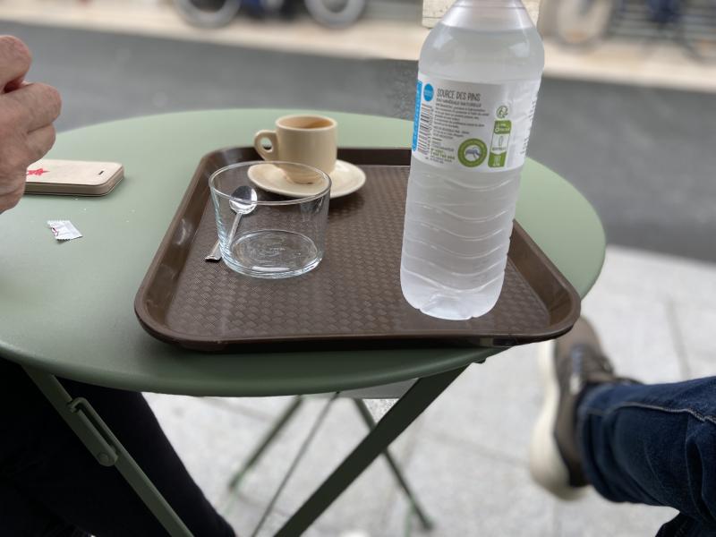 Mokafina un café en terrasse