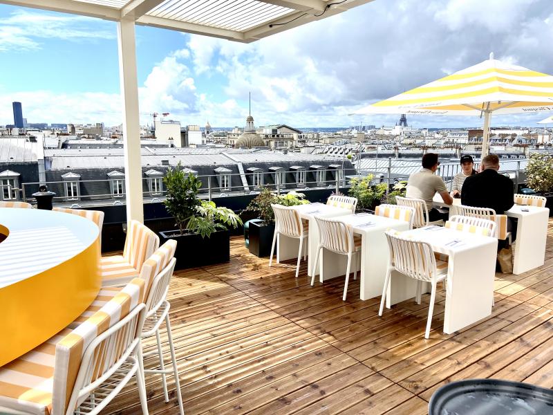 Veuve Clicquot Sun Club au Printemps Haussmann