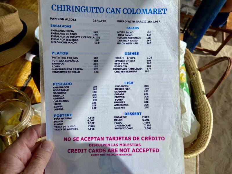 Chiringuito Can Colomaret