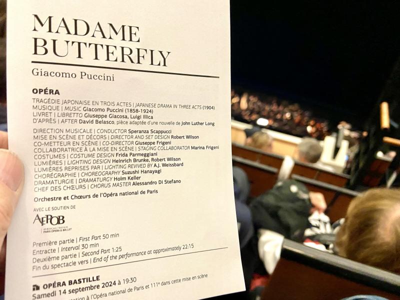 Opéra Madame Butterfly