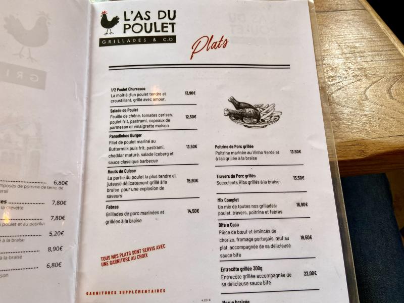 Restaurant L’As du Poulet